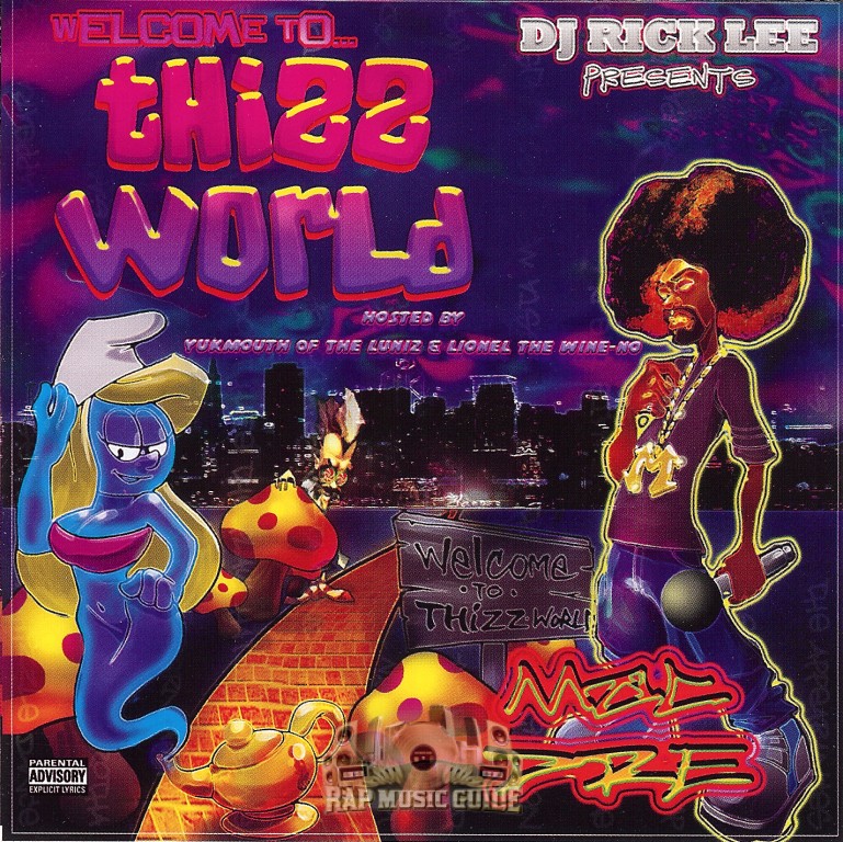 Dj Rick Lee Mac Dre Welcome To Thizz World Cd Rap Music Guide